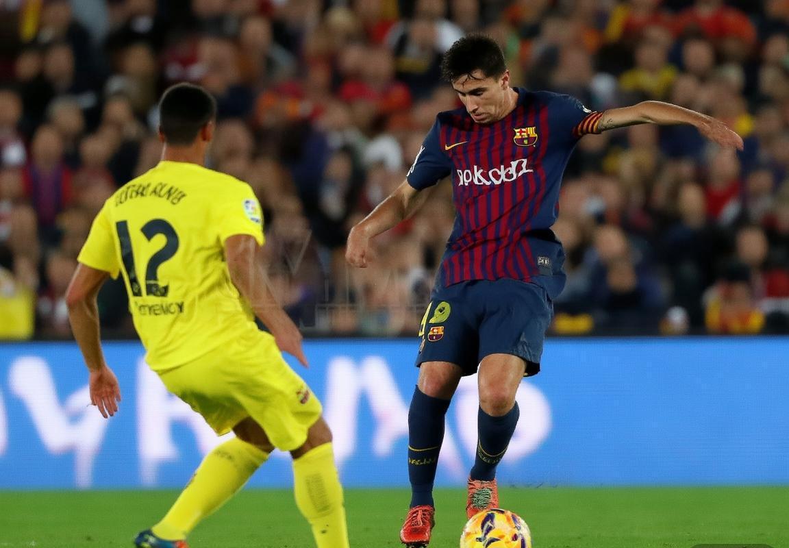 梅西任意球制胜，德佩助攻巴塞罗那2-0完胜比利亚雷亚尔(图3)