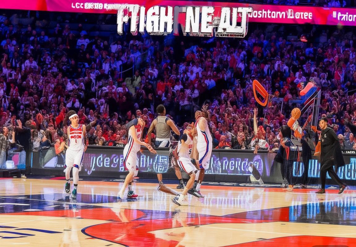 2017年NBA奇才快船巅峰对决：战术解析与亮点回顾(图2)